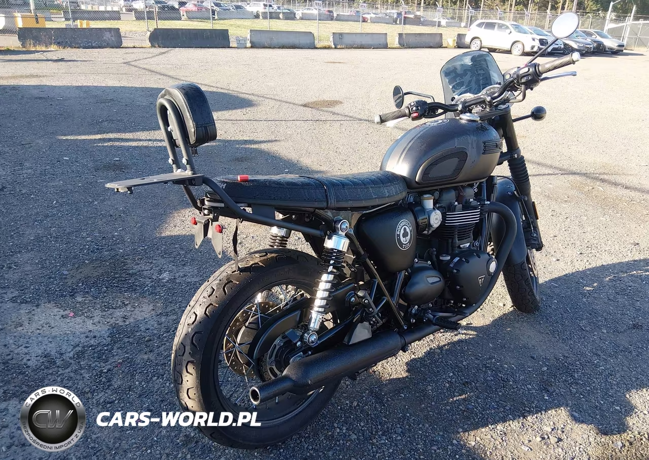 2020 Triumph Motorcycle Bonneville T120-Black-Bud Ekins VIN:SMTD40HL1LT958959 - 4