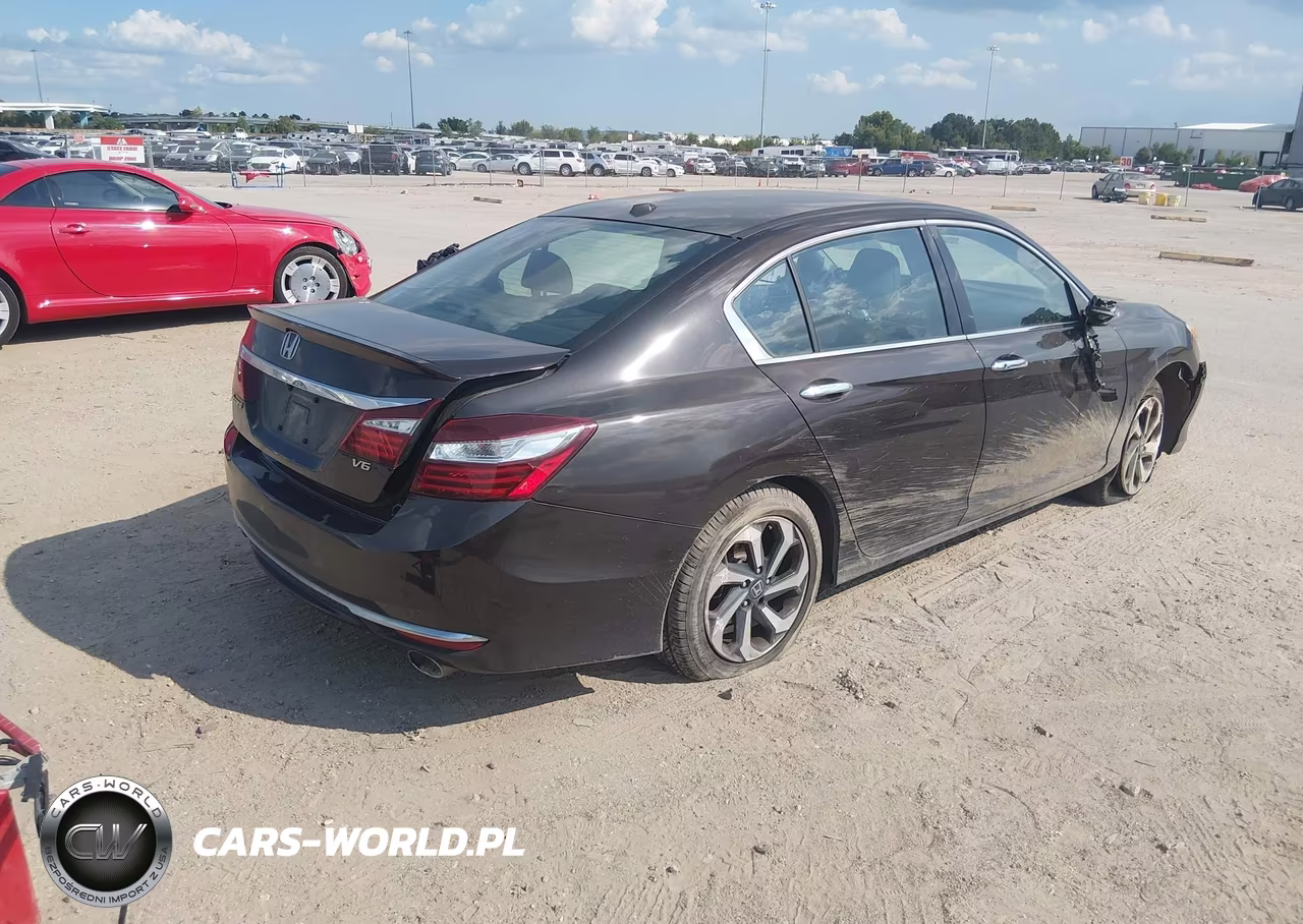 2017 Honda Accord Ex-L V6 VIN:1HGCR3F87HA038673 - 4