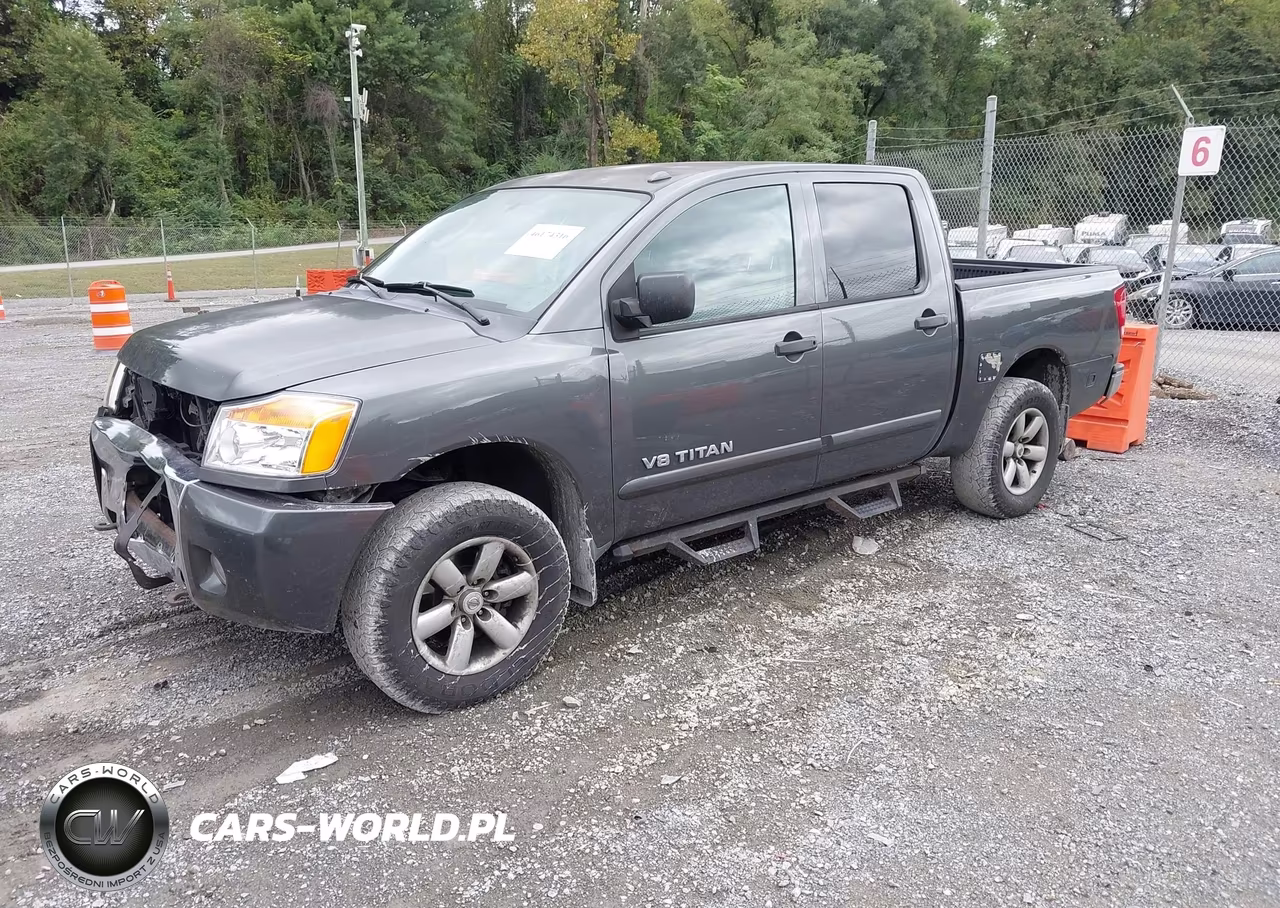 2010 Nissan Titan Se VIN:1N6BA0EC8AN303604 - 2