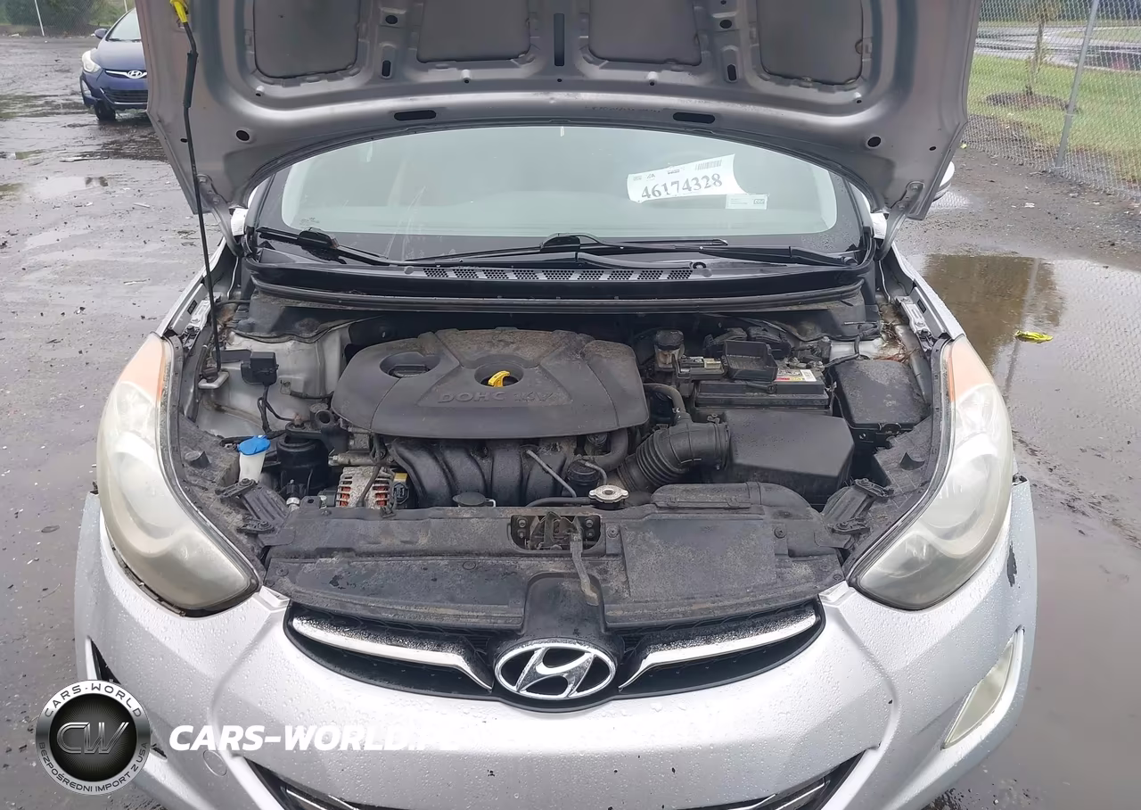 2013 Hyundai Elantra Limited VIN:5NPDH4AE3DH157719 - 10