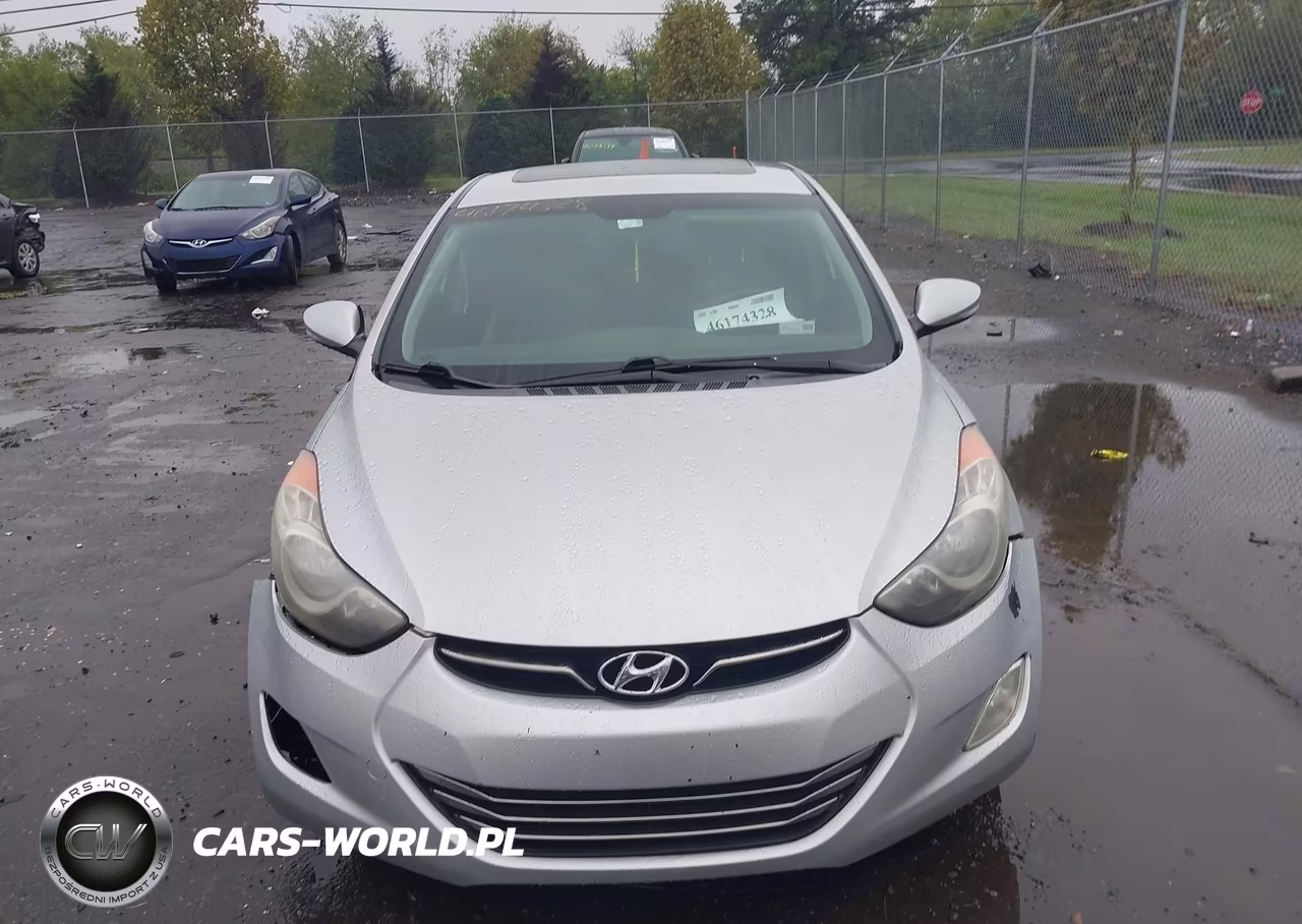 2013 Hyundai Elantra Limited VIN:5NPDH4AE3DH157719 - 12