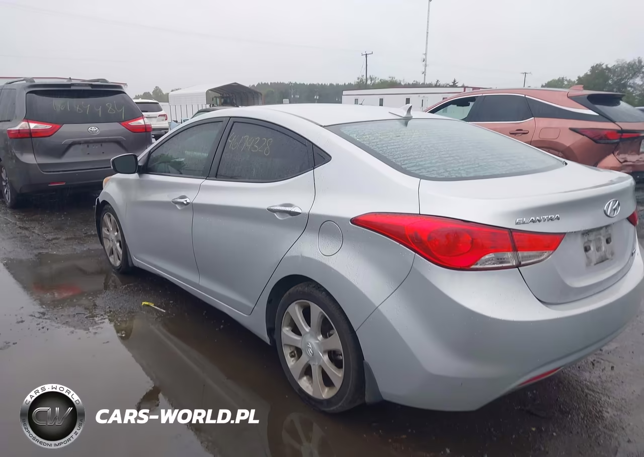 2013 Hyundai Elantra Limited VIN:5NPDH4AE3DH157719 - 3