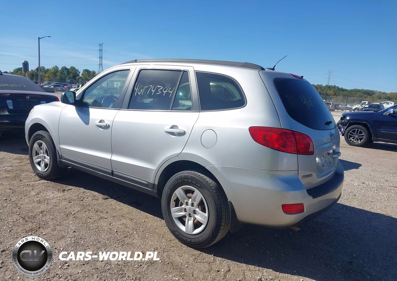 2009 Hyundai Santa Fe Gls VIN:5NMSG13D59H245849 - 3