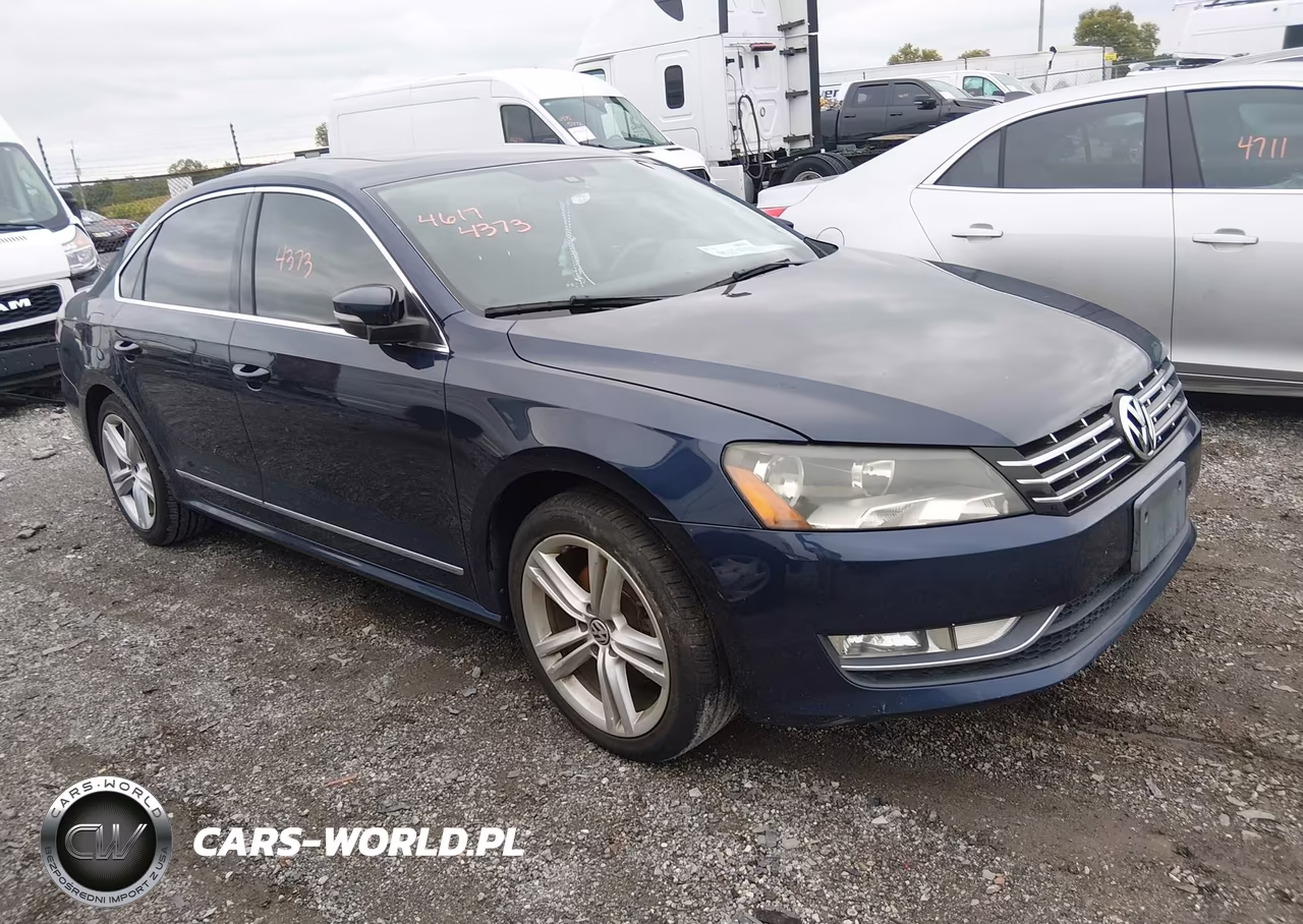 2014 Volkswagen Passat 2.0L Tdi Sel Premium VIN:1VWCN7A34EC017676 - 1