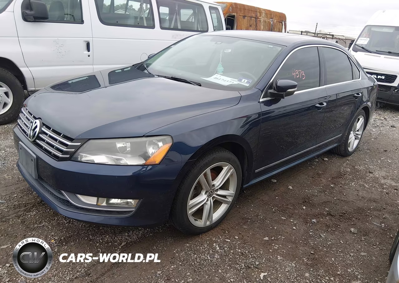 2014 Volkswagen Passat 2.0L Tdi Sel Premium VIN:1VWCN7A34EC017676 - 2