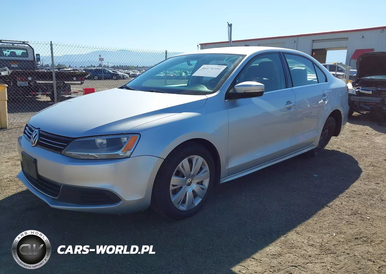 2013 Volkswagen Jetta 2.5L Se VIN:3VWDP7AJ6DM280360 - 2