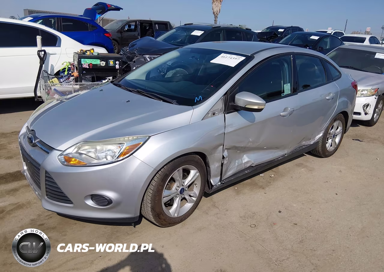 2014 Ford Focus Se VIN:1FADP3F2XEL261977 - 2