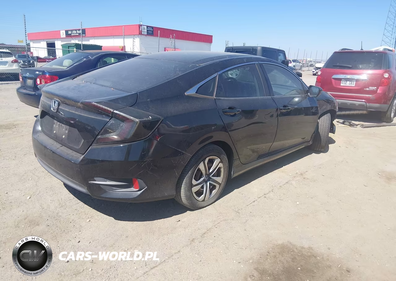 2018 Honda Civic Lx VIN:2HGFC2F53JH581993 - 4