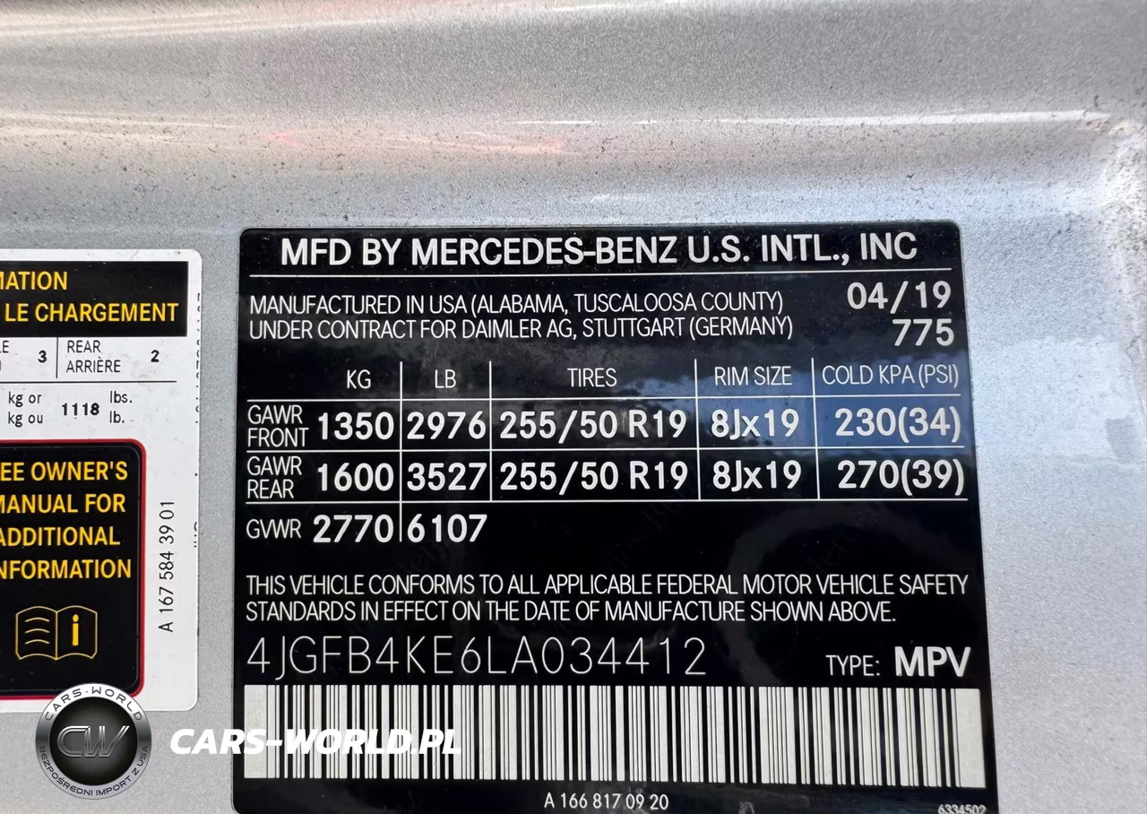 2020 Mercedes-Benz Gle 350 4Matic VIN:4JGFB4KE6LA034412 - 9