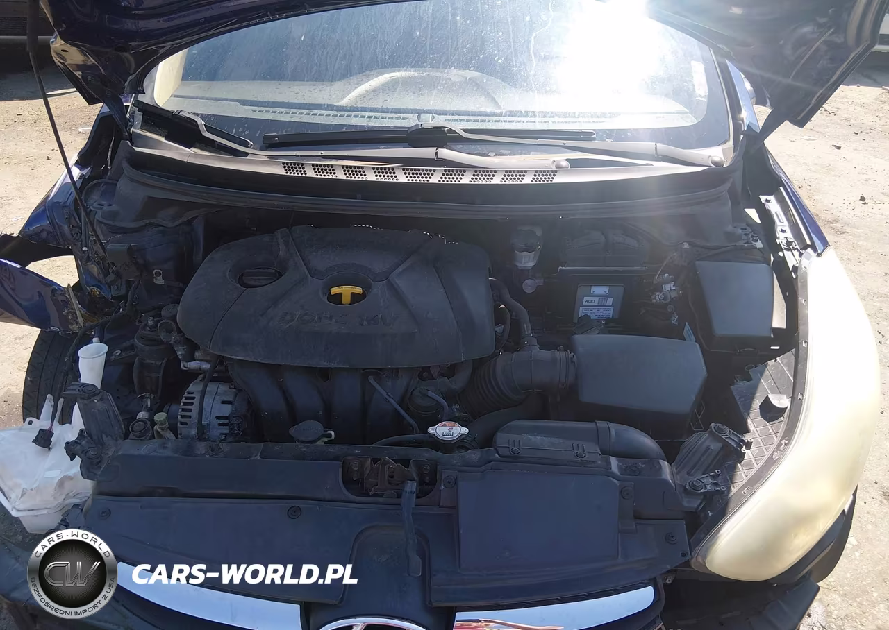 2013 Hyundai Elantra Limited VIN:5NPDH4AEXDH341359 - 10
