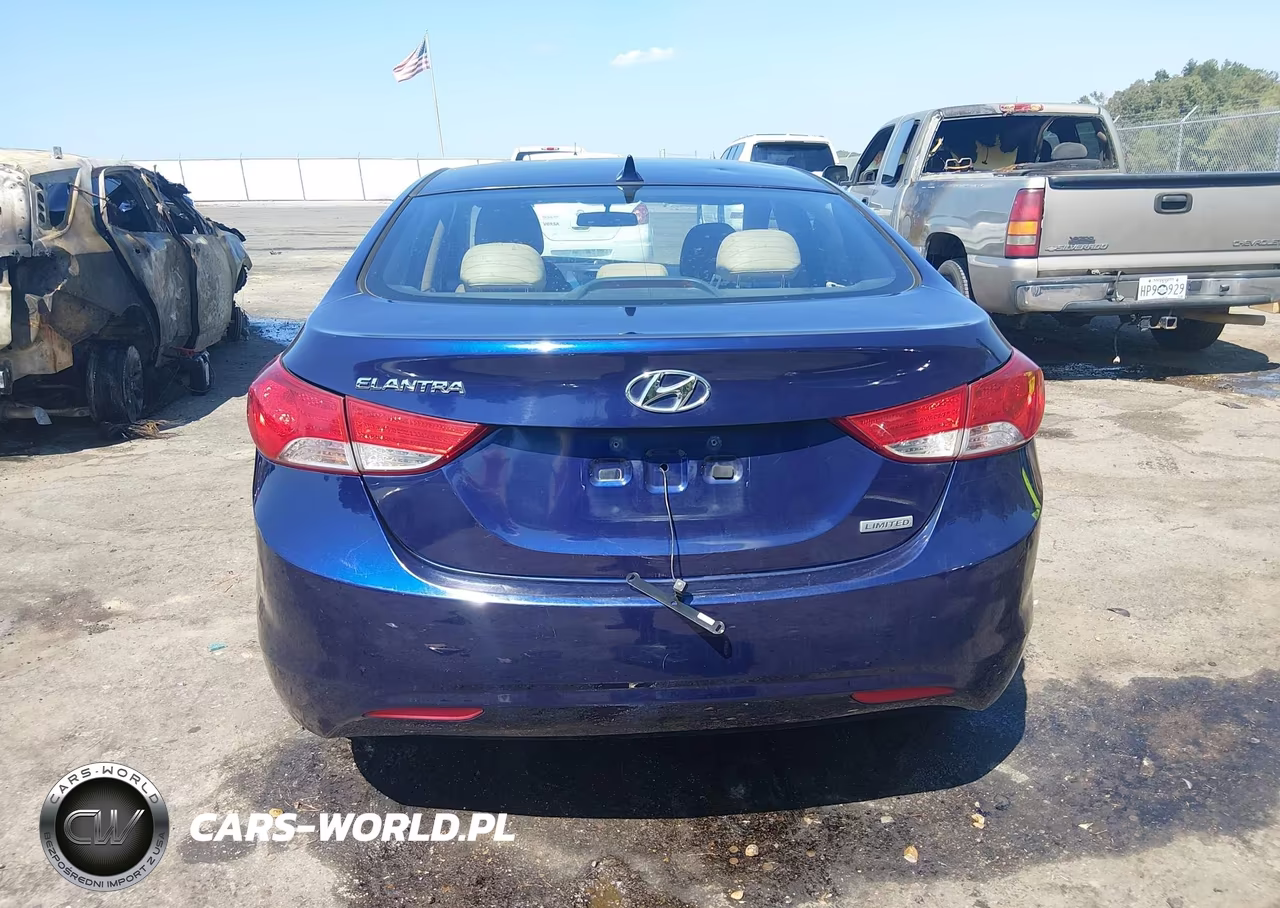 2013 Hyundai Elantra Limited VIN:5NPDH4AEXDH341359 - 17