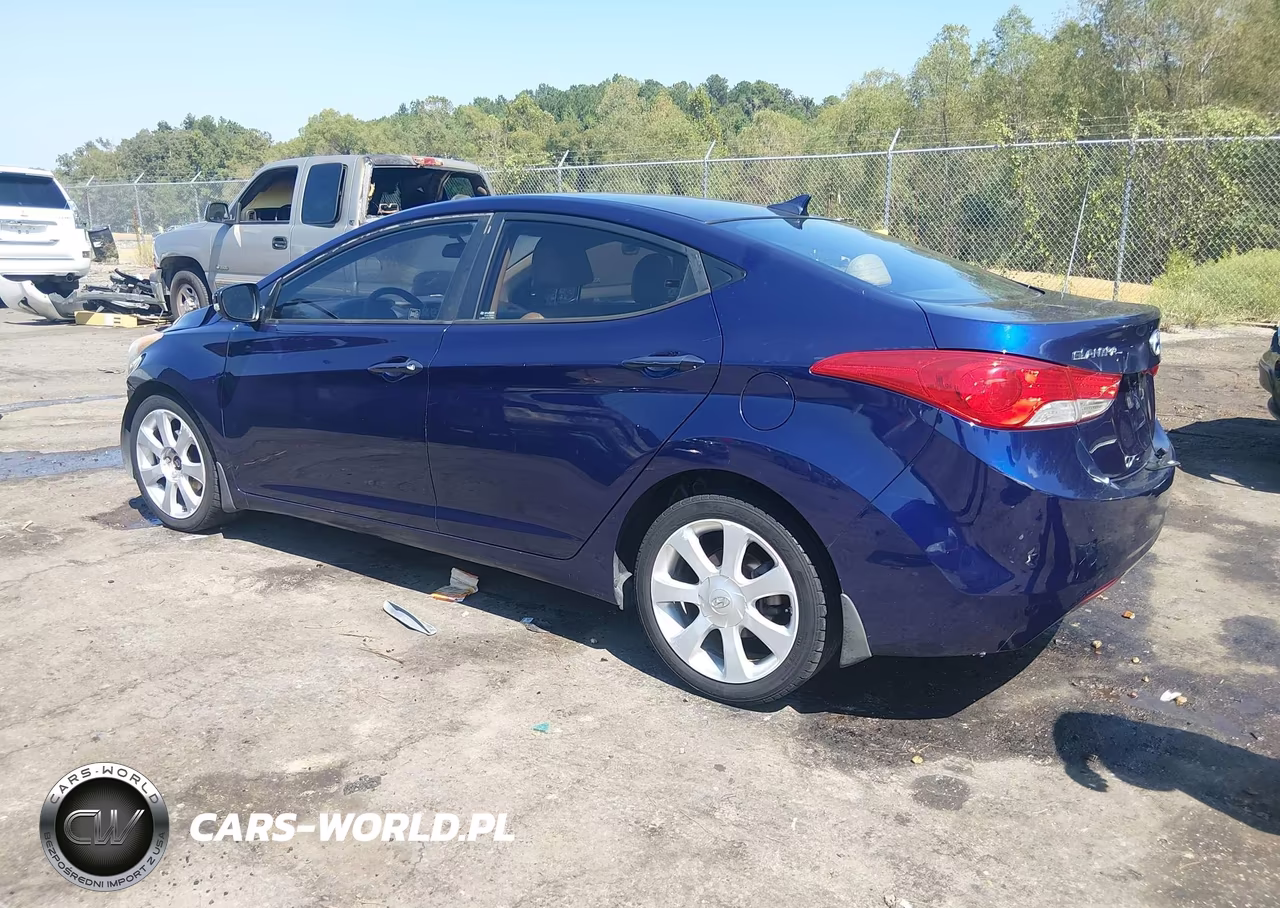 2013 Hyundai Elantra Limited VIN:5NPDH4AEXDH341359 - 3