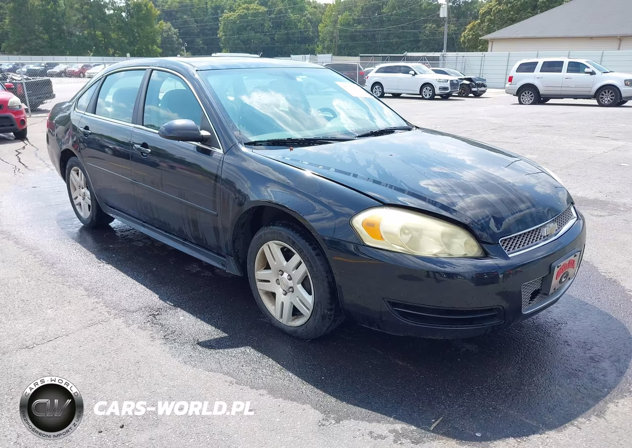 2013 Chevrolet Impala Lt VIN:2G1WG5E39D1255724 - 1