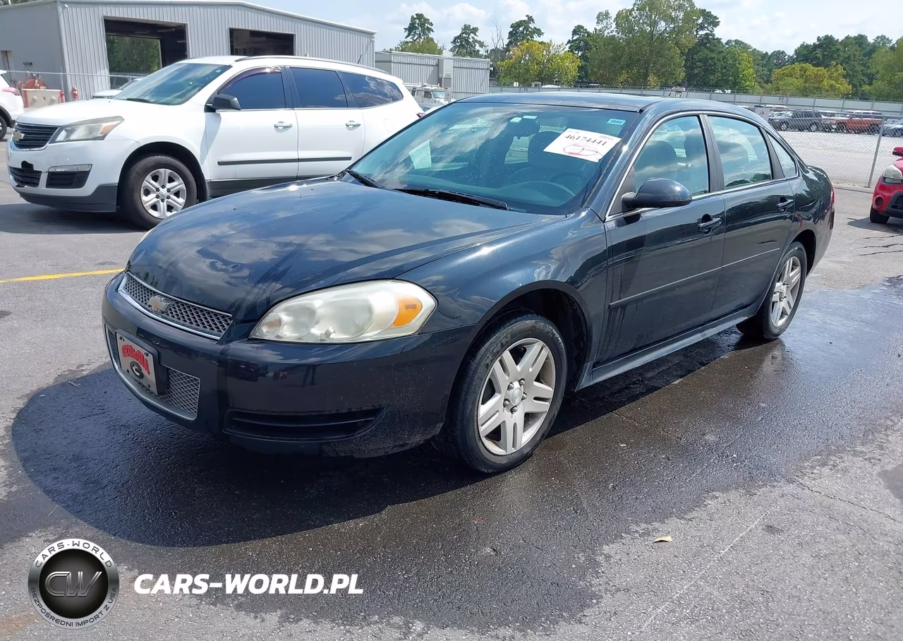 2013 Chevrolet Impala Lt VIN:2G1WG5E39D1255724 - 2