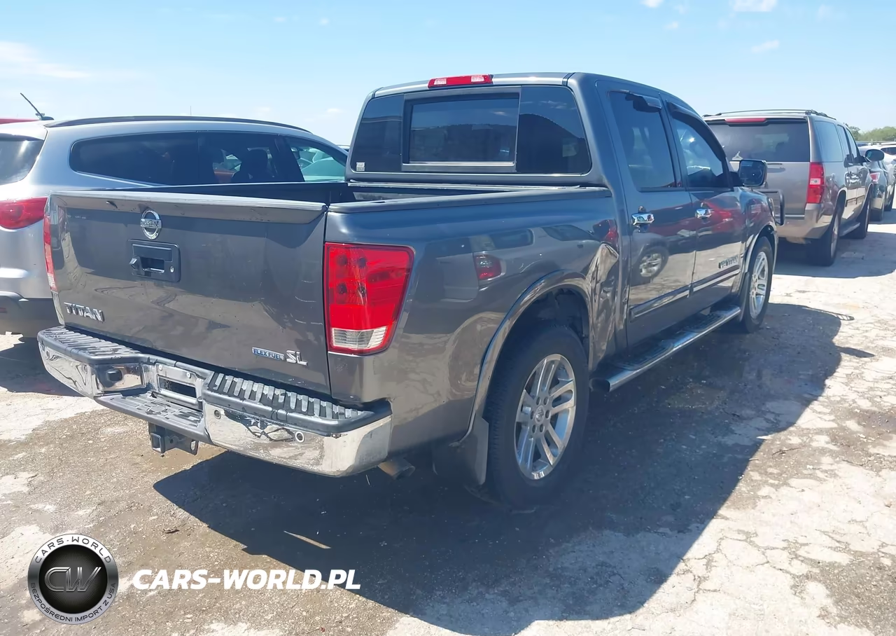 2013 Nissan Titan Sl VIN:1N6BA0ED6DN304358 - 4