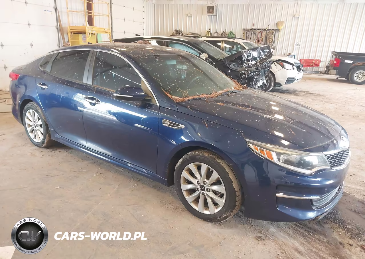 2017 Kia Optima Lx VIN:5XXGT4L30HG163065 - 1