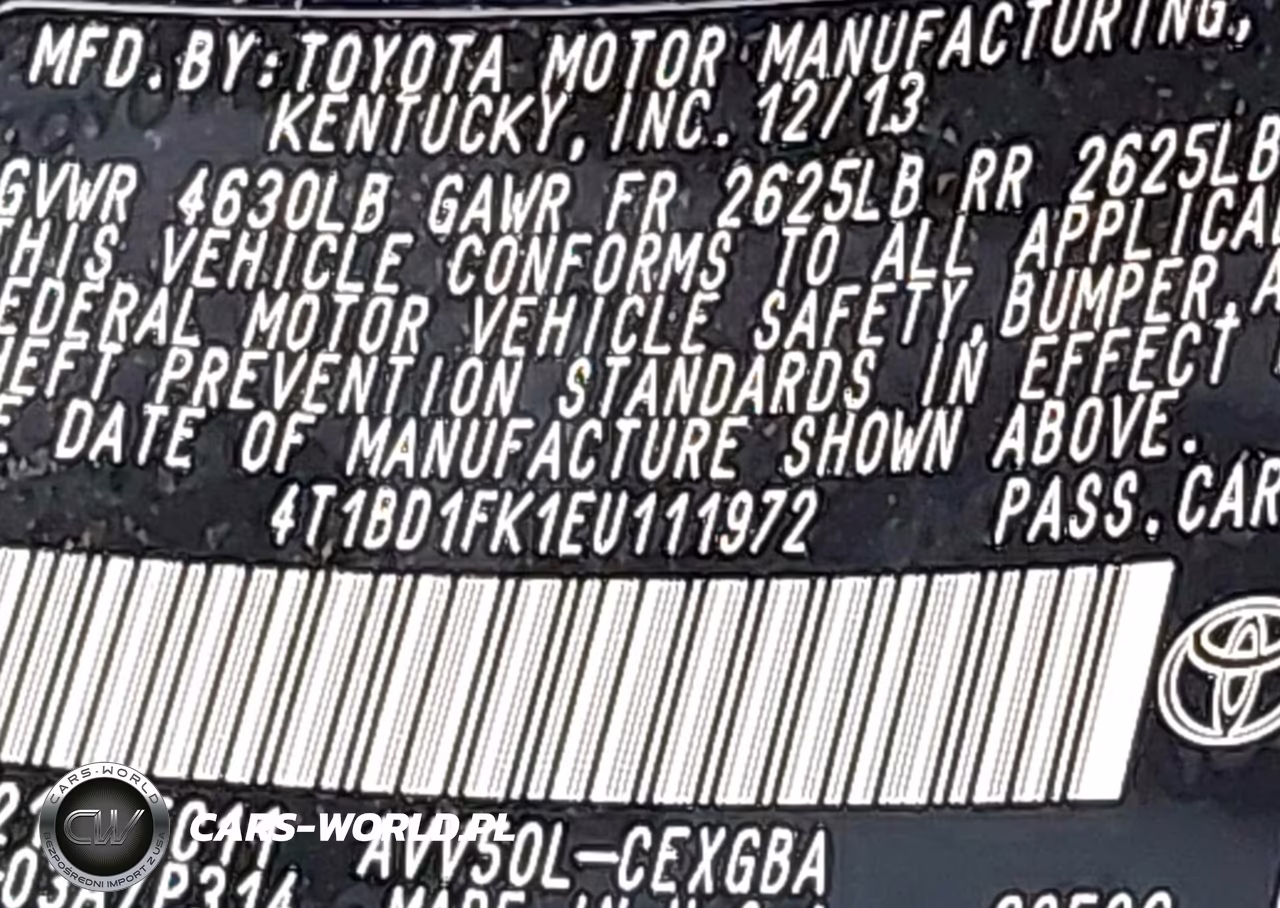 2014 Toyota Camry Hybrid Xle VIN:4T1BD1FK1EU111972 - 9