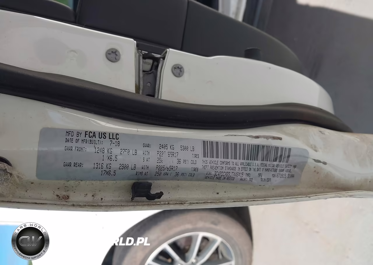 2018 Dodge Journey Se VIN:3C4PDCAB9JT446415 - 9