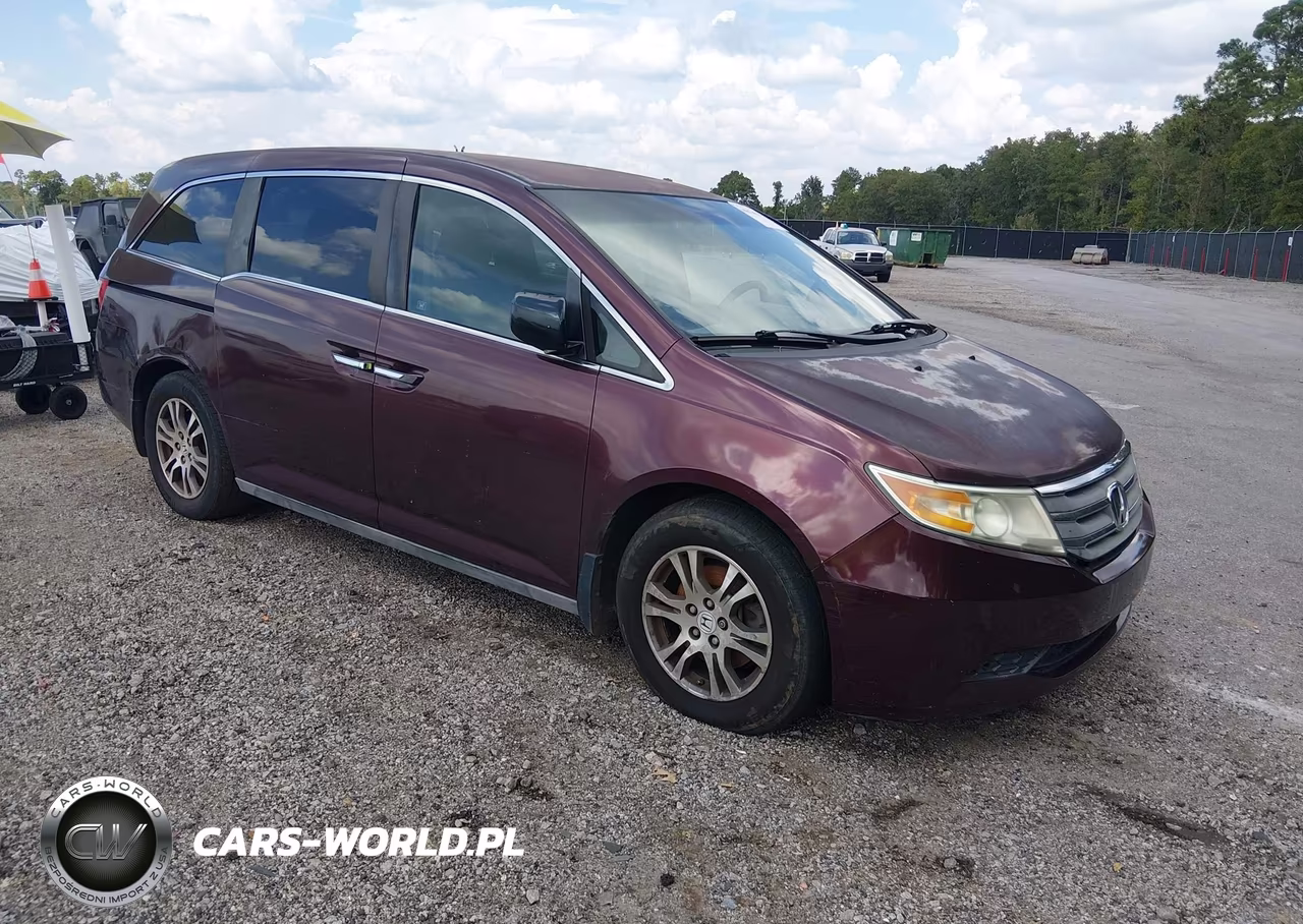 2012 Honda Odyssey Ex VIN:5FNRL5H47CB077795 - 1
