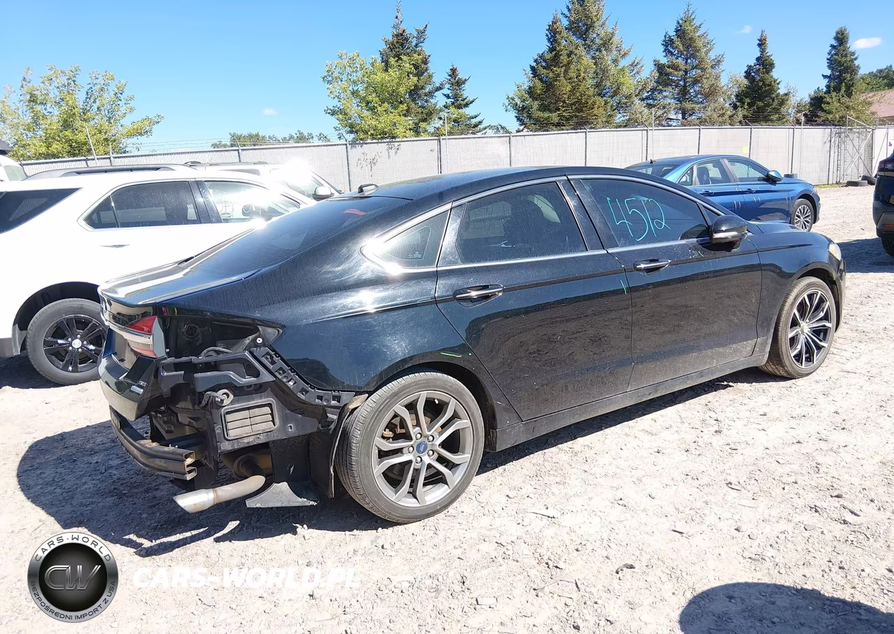 2018 Ford Fusion Se VIN:3FA6P0HD6JR129753 - 4