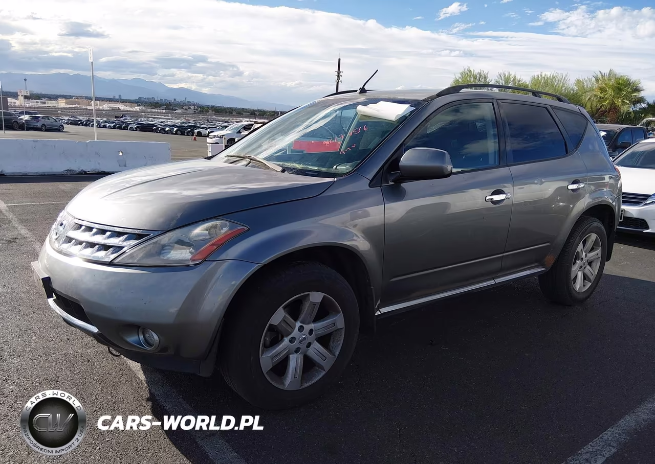 2007 Nissan Murano Sl VIN:JN8AZ08W97W645289 - 2