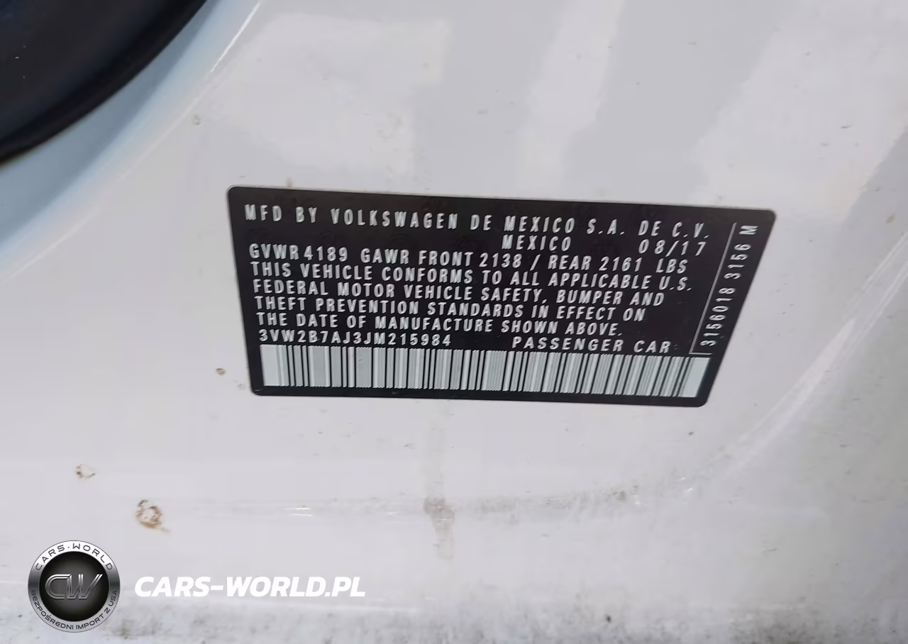 2018 Volkswagen Jetta 1.4T S VIN:3VW2B7AJ3JM215984 - 9