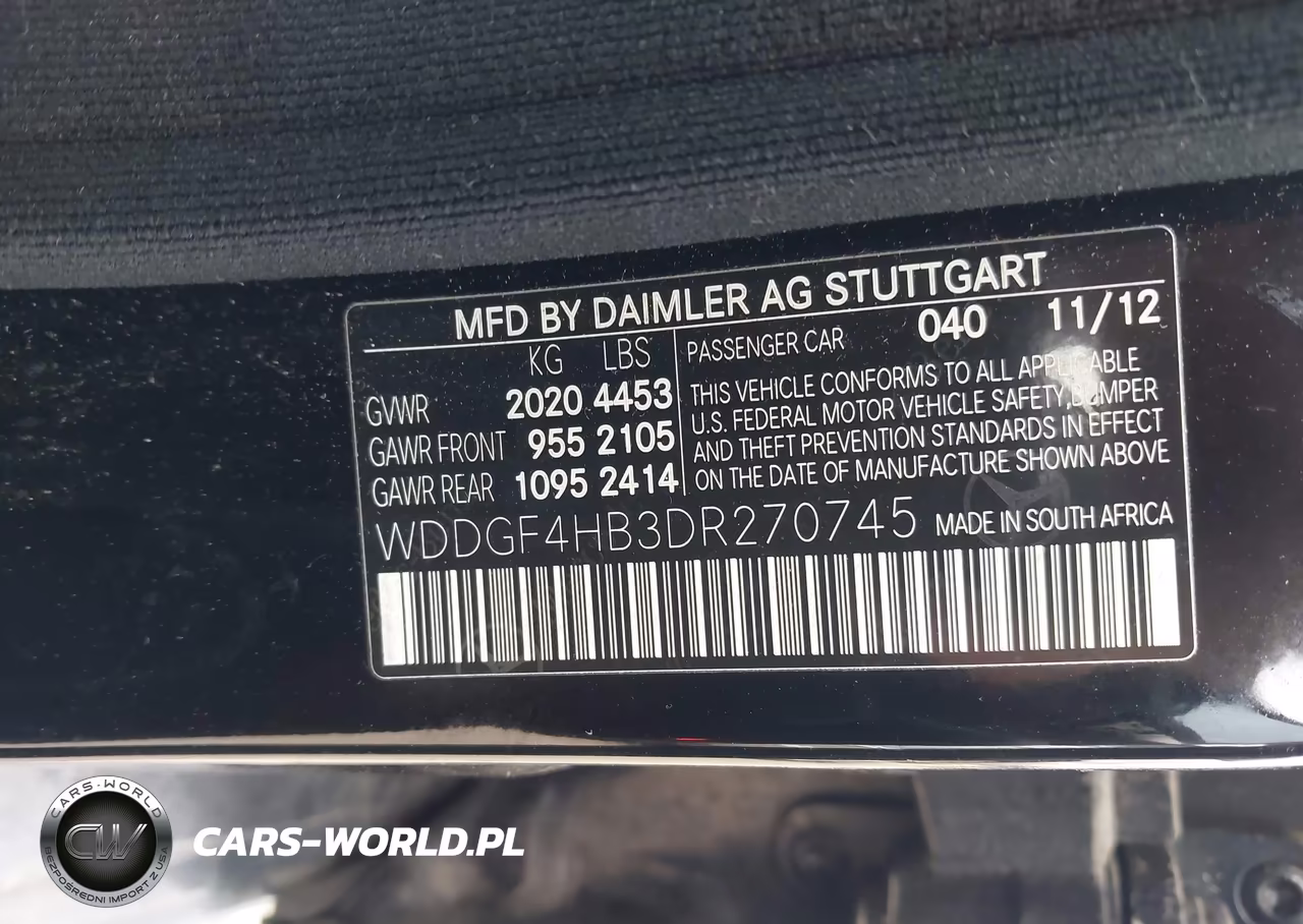 2013 Mercedes-Benz C 250 Sport VIN:WDDGF4HB3DR270745 - 9