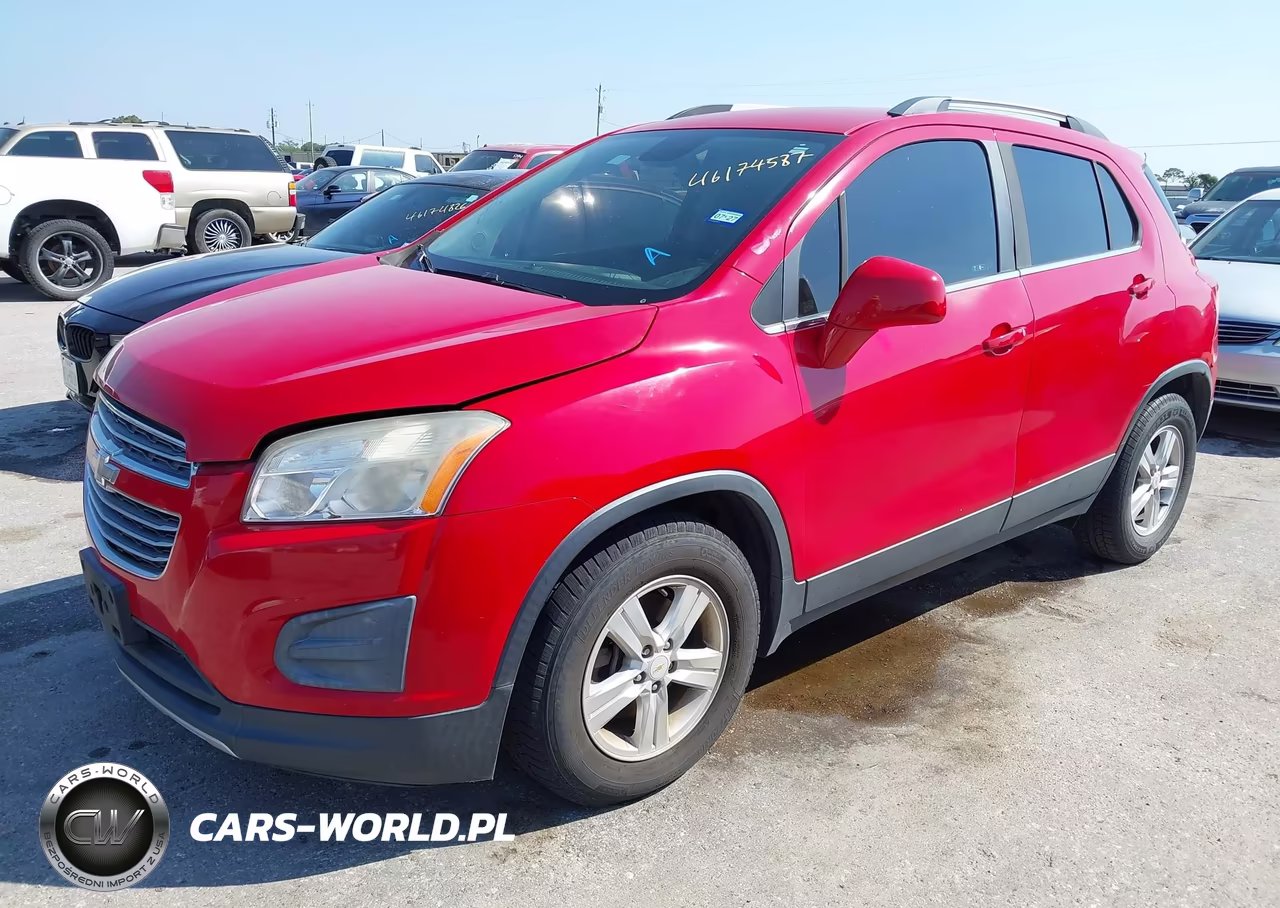 2016 Chevrolet Trax Lt VIN:KL7CJLSB6GB602357 - 2