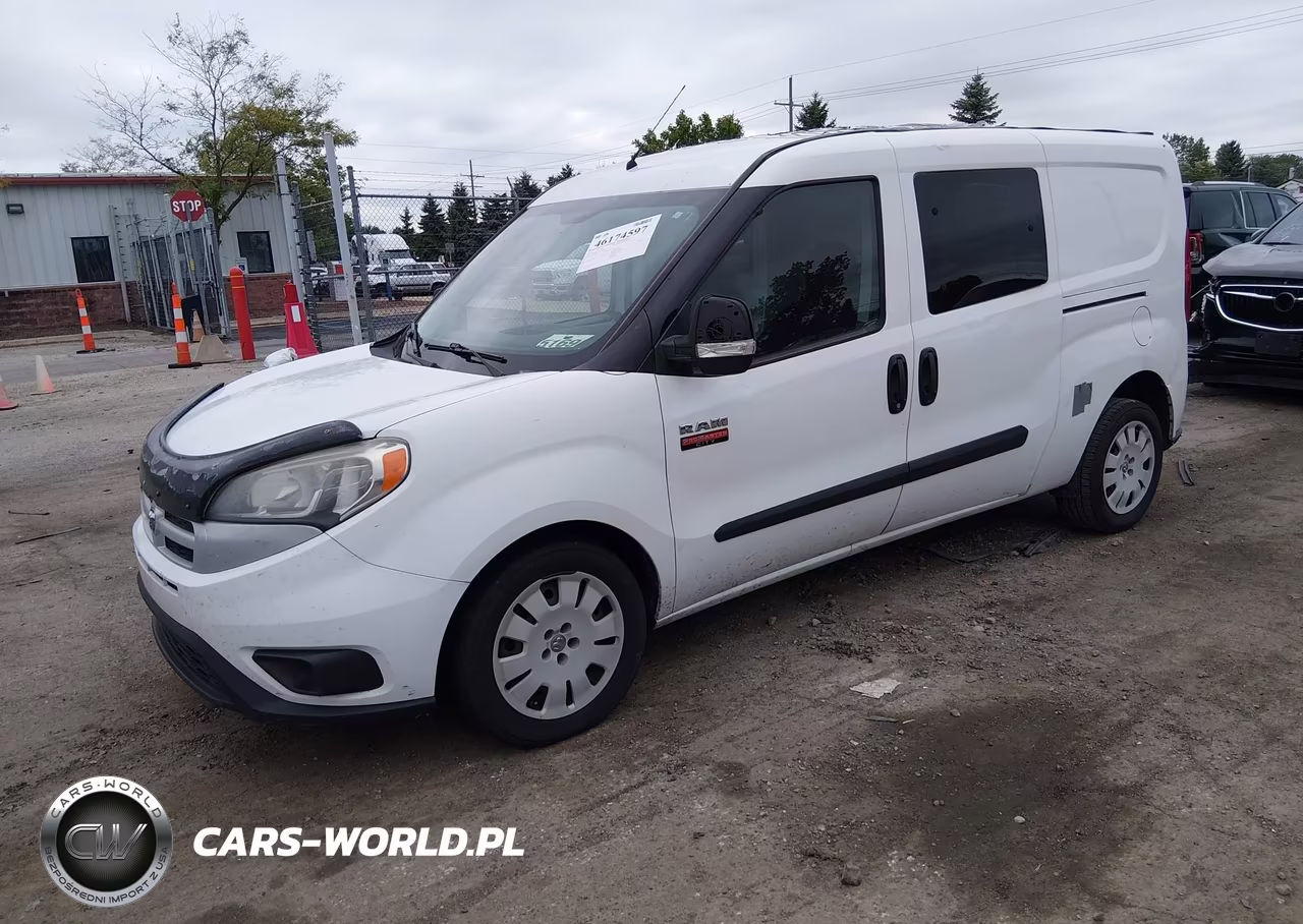 2016 Ram Promaster City Tradesman Slt VIN:ZFBERFBT7G6B57088 - 2
