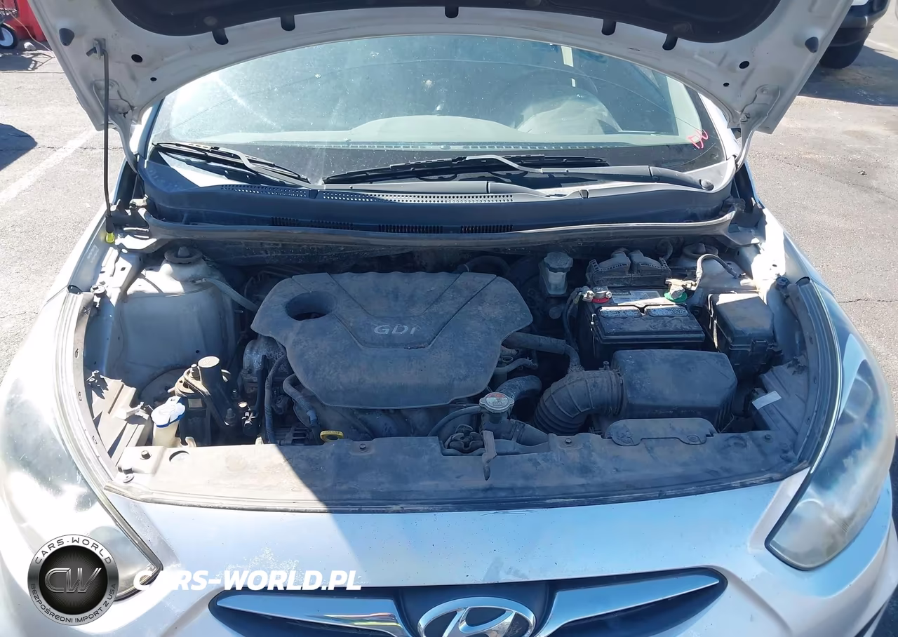 2012 Hyundai Accent Gls VIN:KMHCT4AE9CU223006 - 10