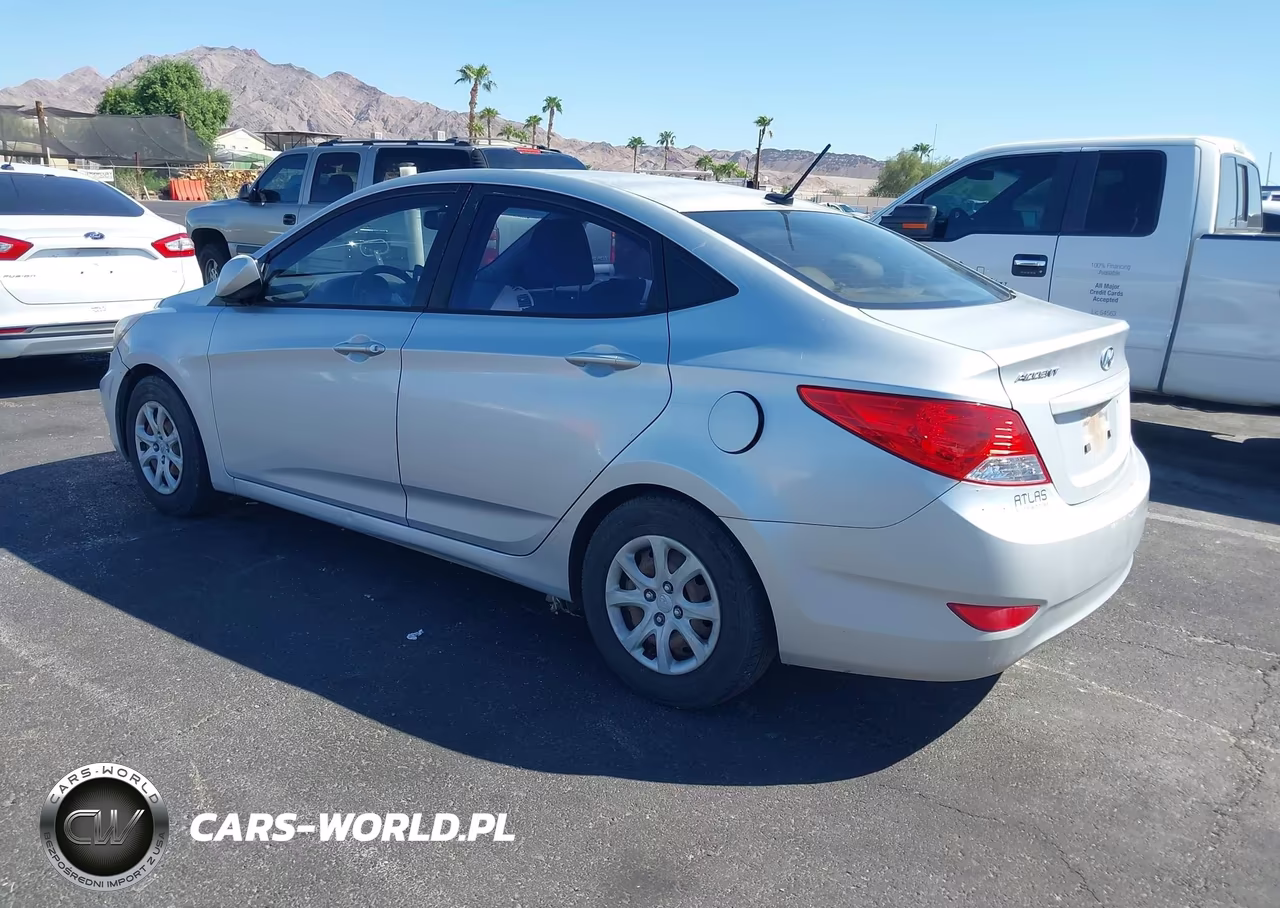 2012 Hyundai Accent Gls VIN:KMHCT4AE9CU223006 - 3