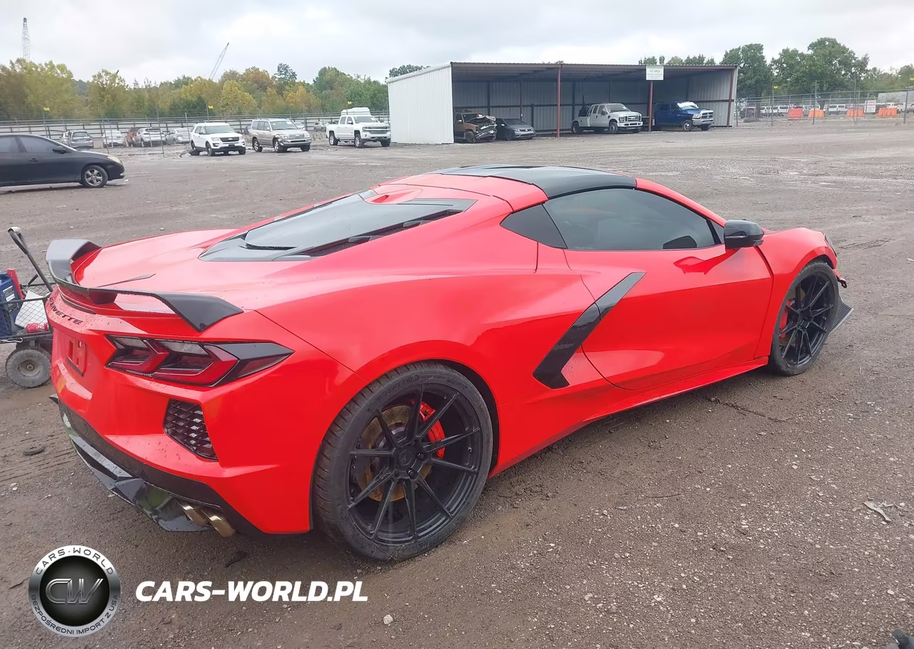 2021 Chevrolet Corvette Stingray Rwd 3Lt VIN:1G1YC2D44M5113583 - 4