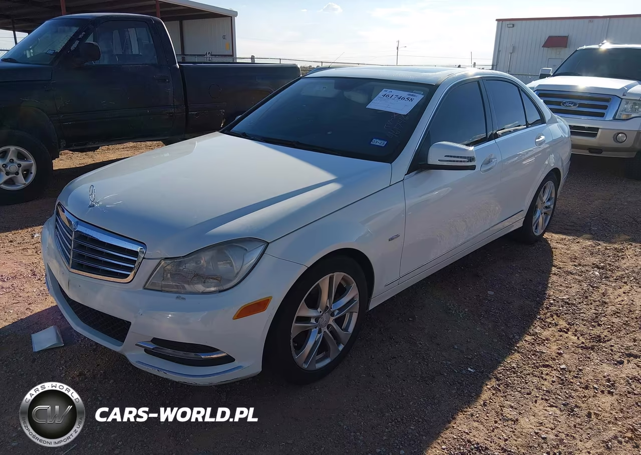 2012 Mercedes-Benz C 250 Luxury VIN:WDDGF4HB5CA608269 - 2