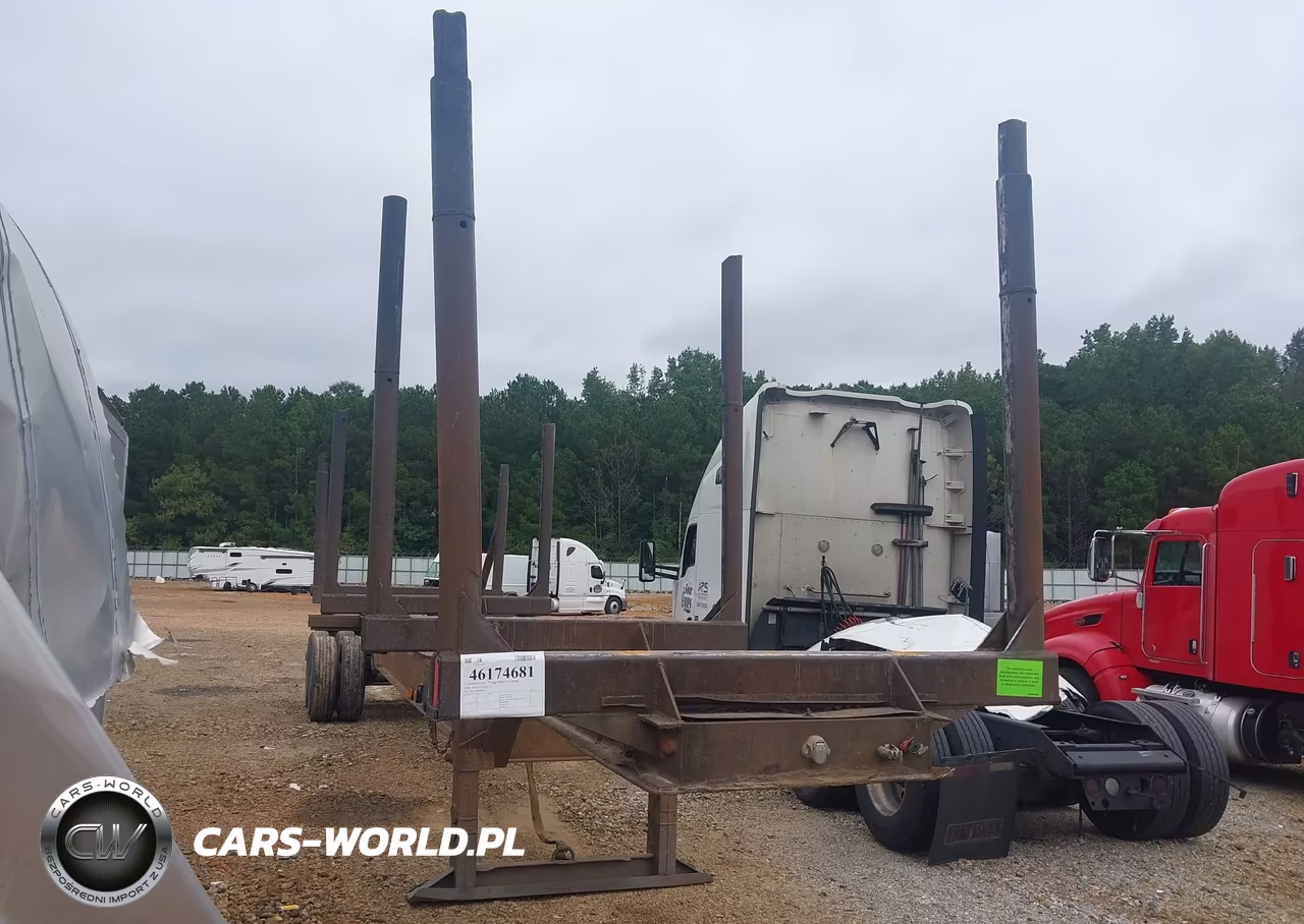 1984 John Evans Mfg Log Trailer – zdjęcie 1 z 10