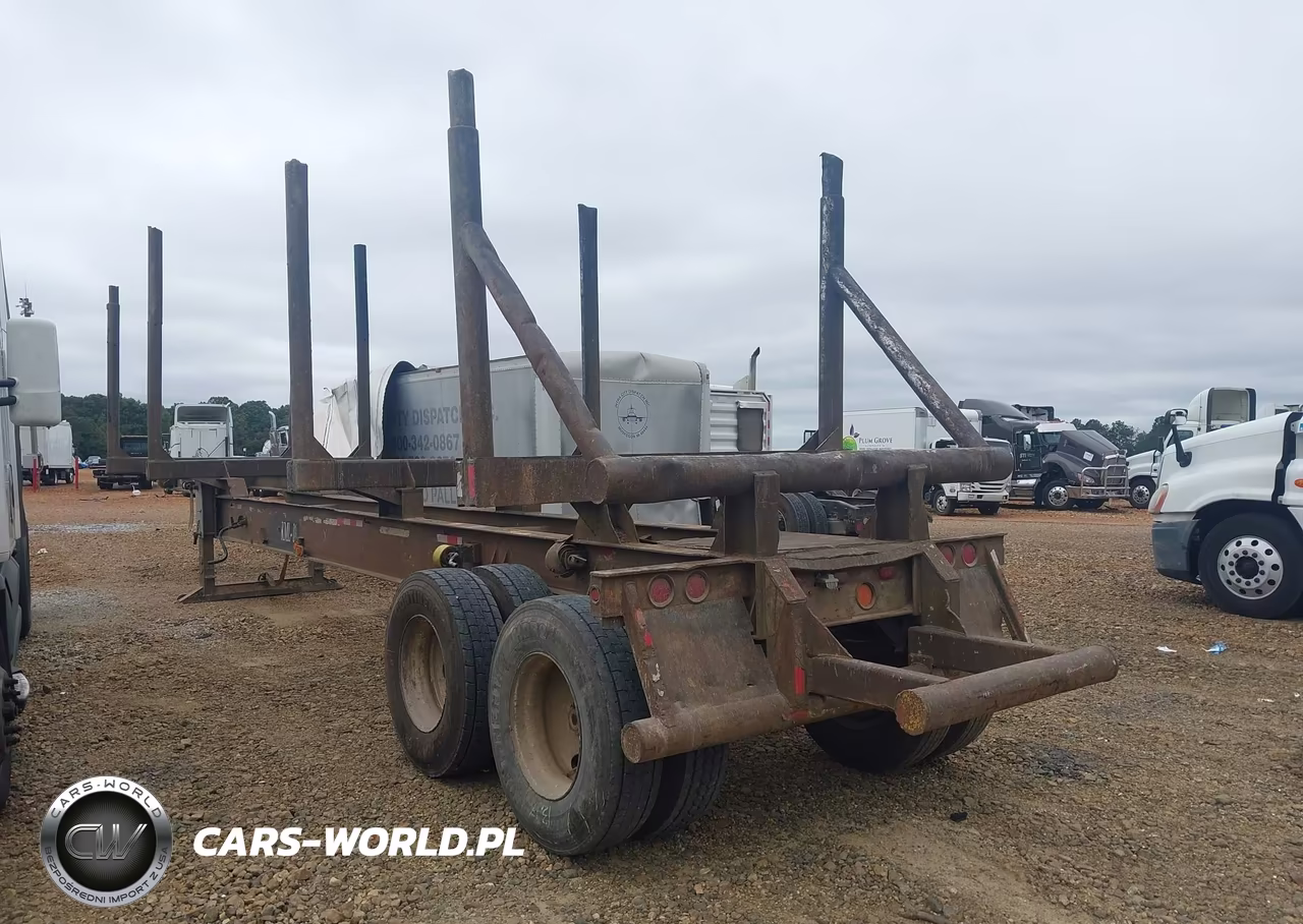 1984 John Evans Mfg Log Trailer VIN:1J9G140B9E1003554 - 3