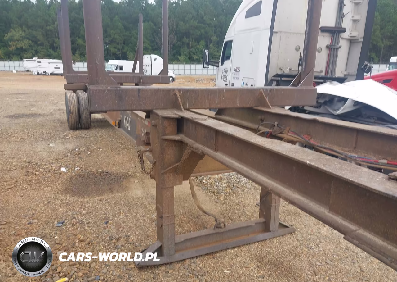 1984 John Evans Mfg Log Trailer VIN:1J9G140B9E1003554 - 5