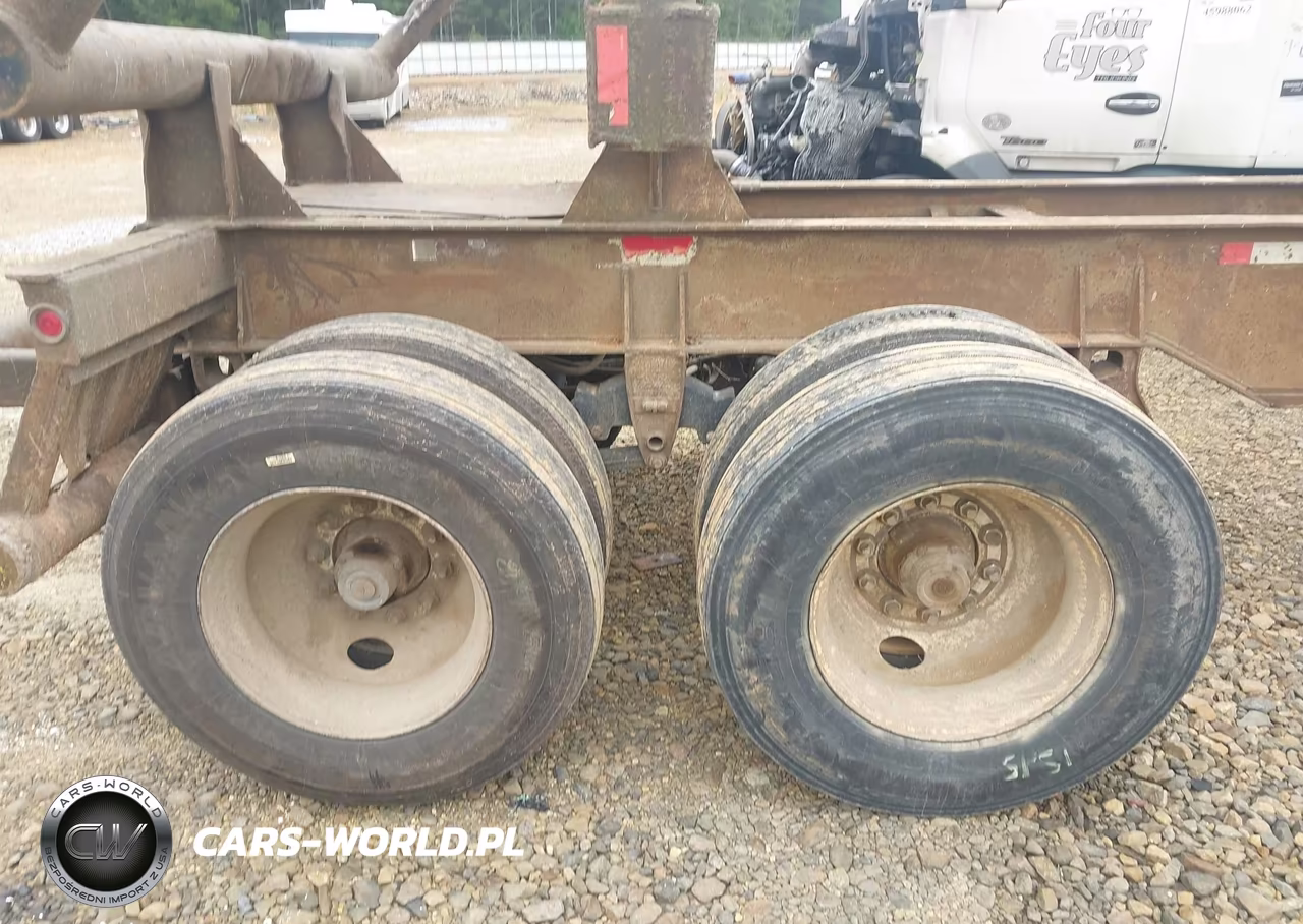 1984 John Evans Mfg Log Trailer VIN:1J9G140B9E1003554 - 7