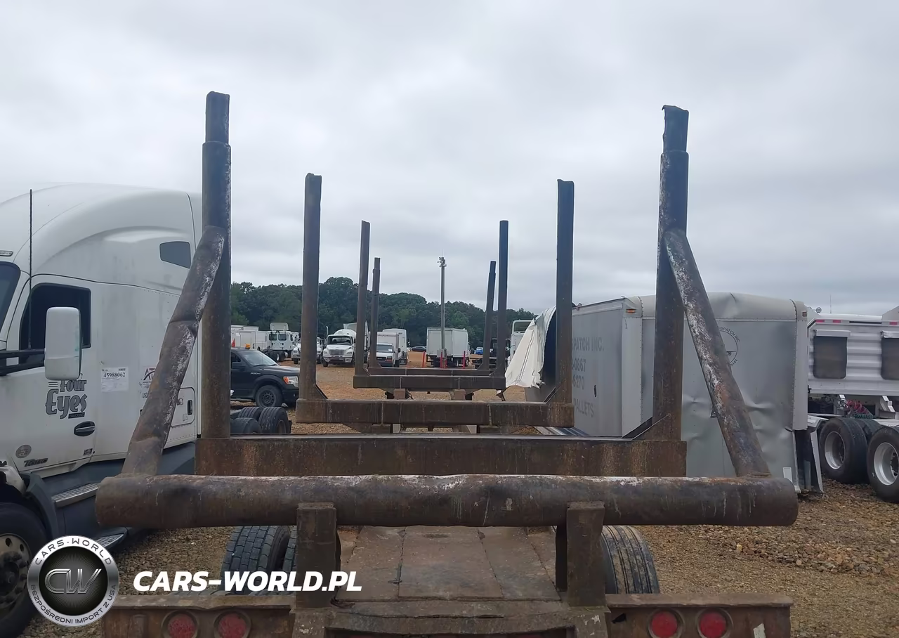 1984 John Evans Mfg Log Trailer VIN:1J9G140B9E1003554 - 8