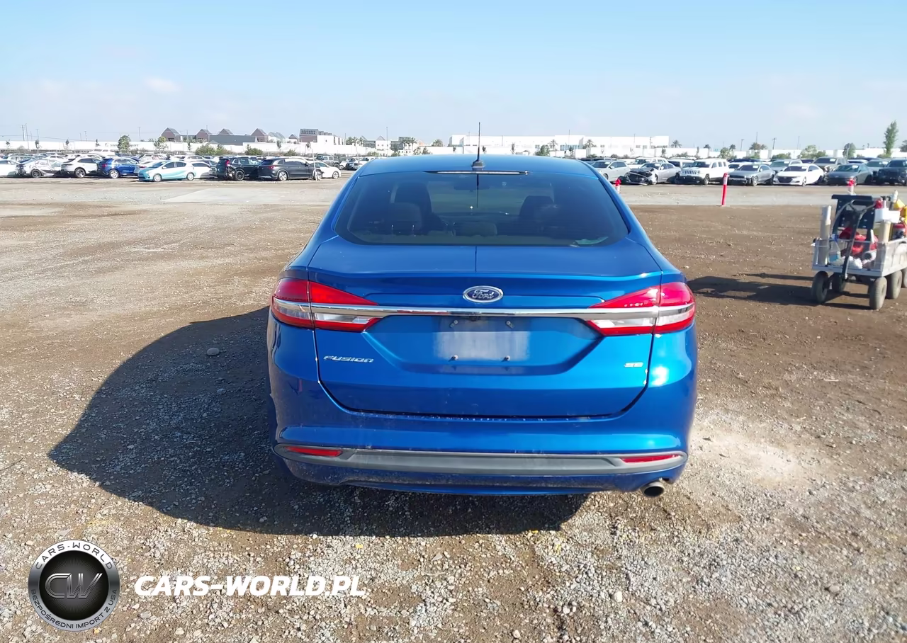 2017 Ford Fusion Se VIN:3FA6P0H72HR374957 - 16