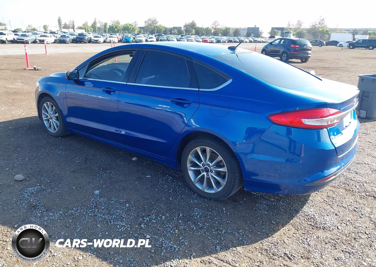 2017 Ford Fusion Se VIN:3FA6P0H72HR374957 - 3