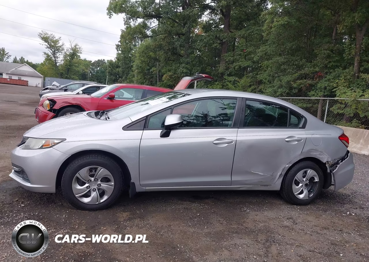 2013 Honda Civic Lx VIN:19XFB2F50DE075037 - 14