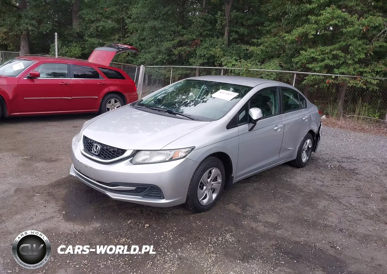 2013 Honda Civic Lx VIN:19XFB2F50DE075037 - 2