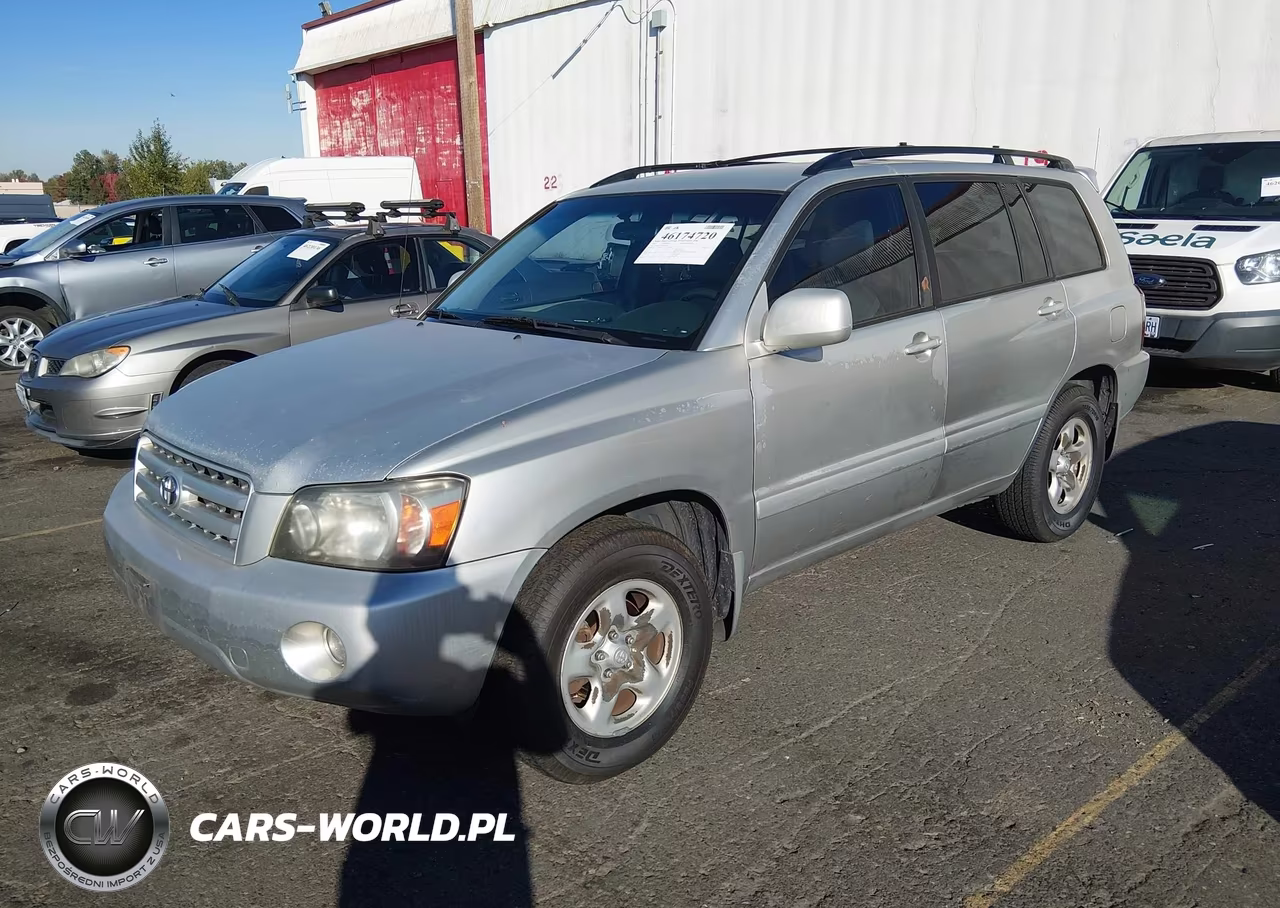 2007 Toyota Highlander VIN:JTEGD21A070159256 - 2