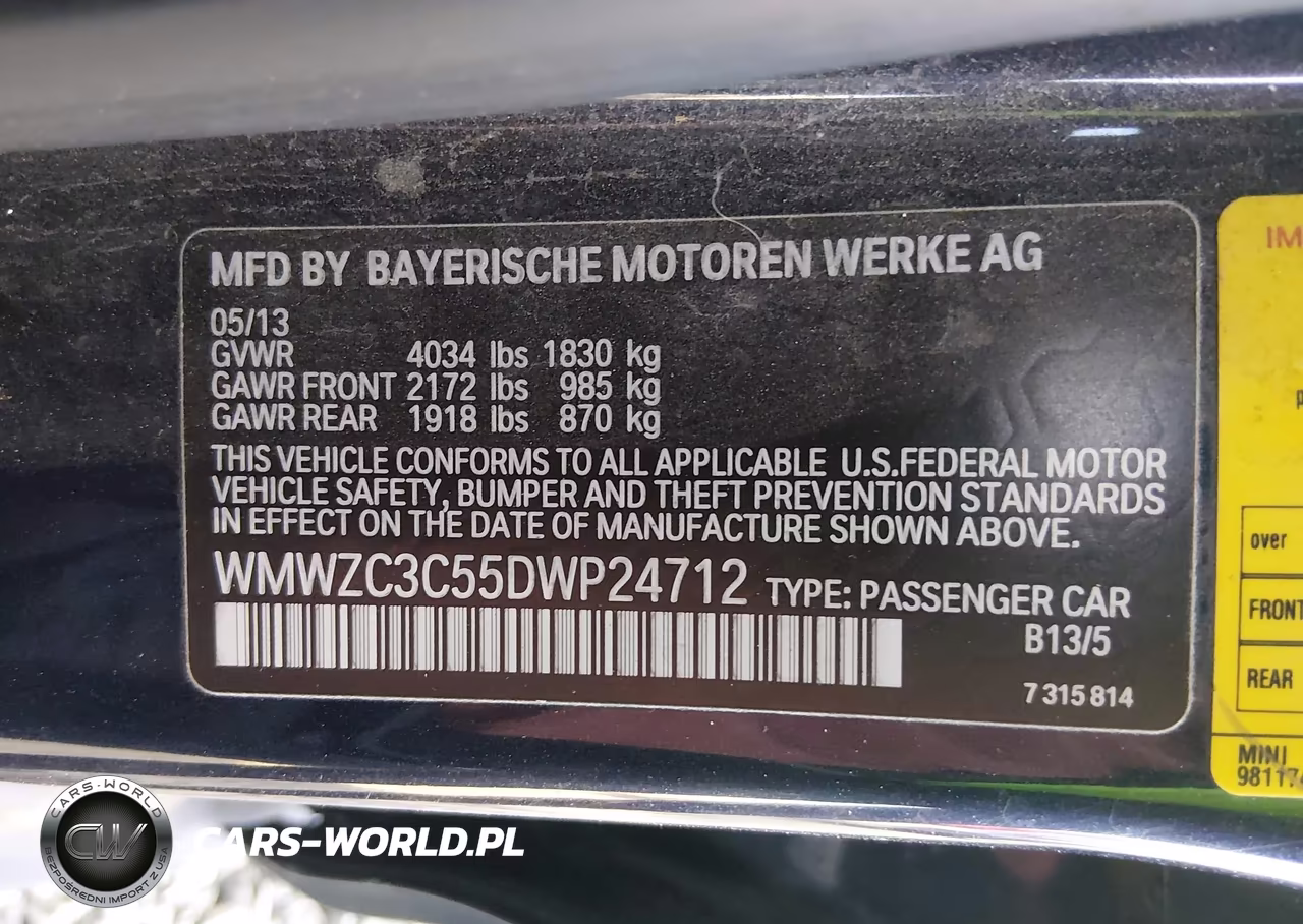 2013 Mini Countryman Cooper S VIN:WMWZC3C55DWP24712 - 9