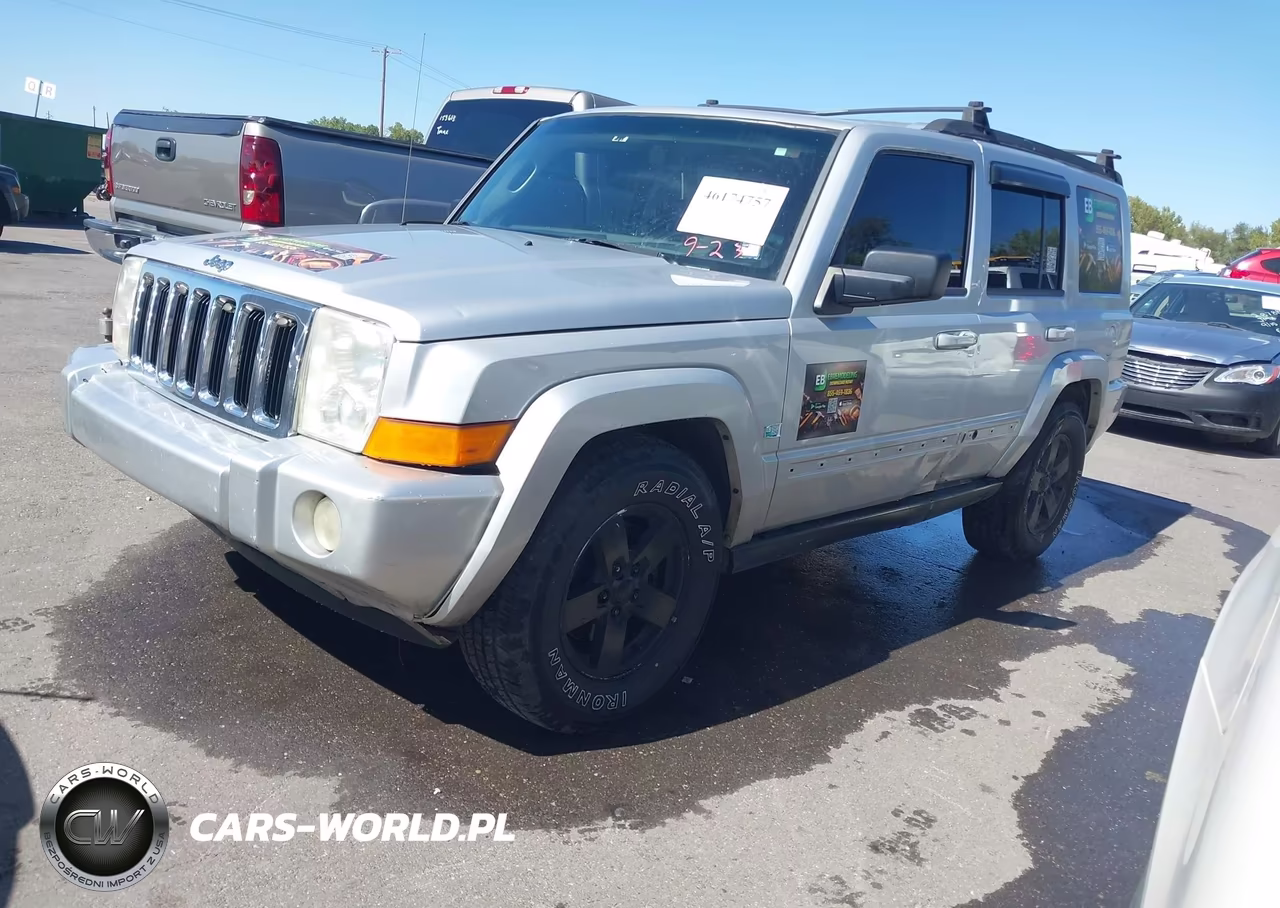 2008 Jeep Commander Sport VIN:1J8HH48K58C192544 - 2