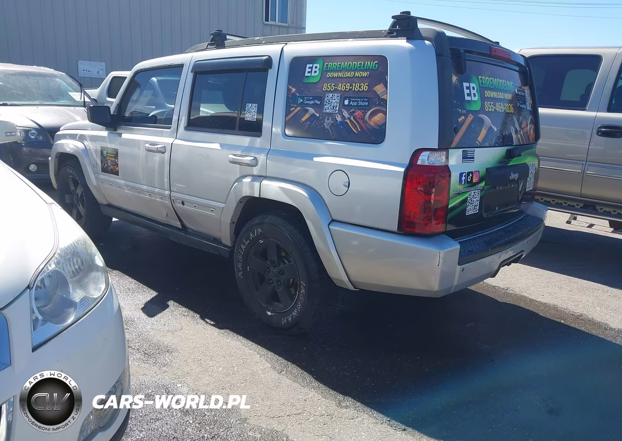 2008 Jeep Commander Sport VIN:1J8HH48K58C192544 - 3