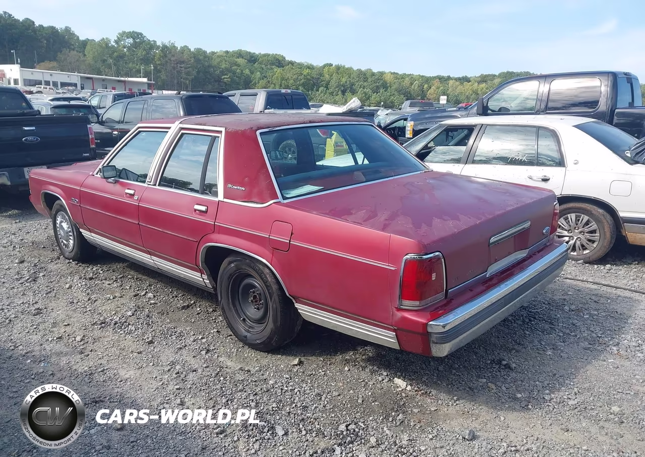 1991 Ford Crown Victoria Lx VIN:2FACP74F5MX186339 - 3