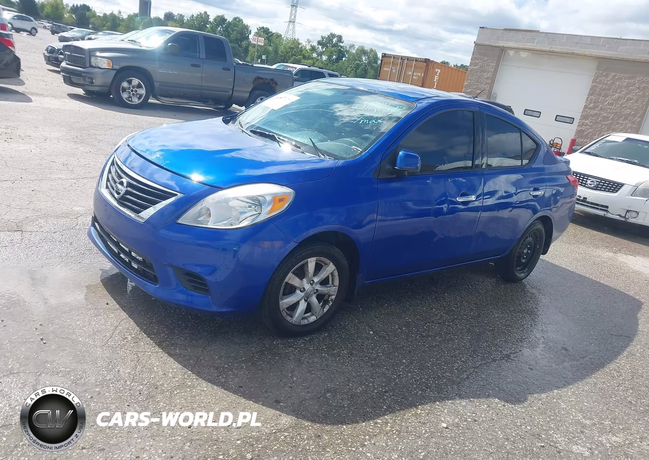 2014 Nissan Versa 1.6 Sv VIN:3N1CN7APXEL812373 - 2