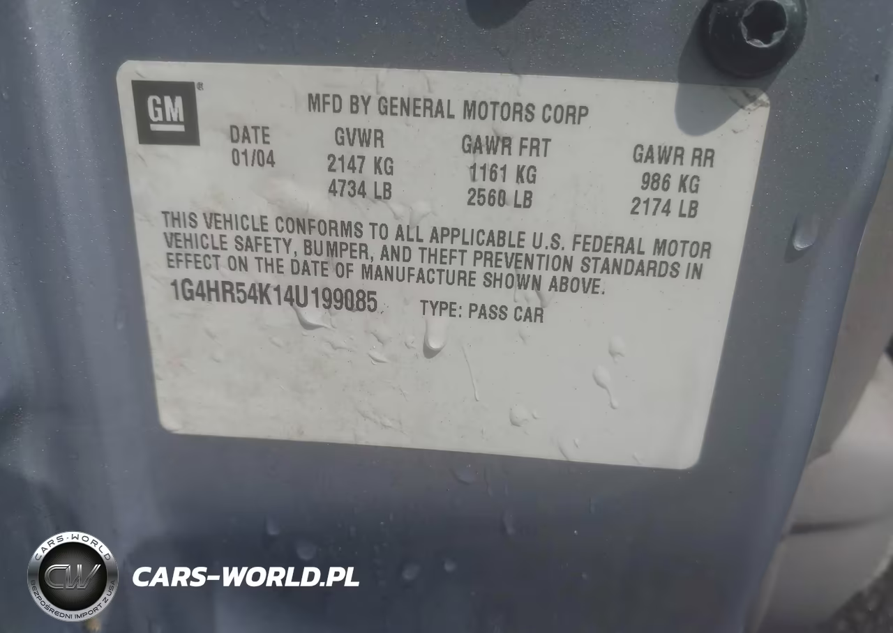 2004 Buick Lesabre Limited VIN:1G4HR54K14U199085 - 9