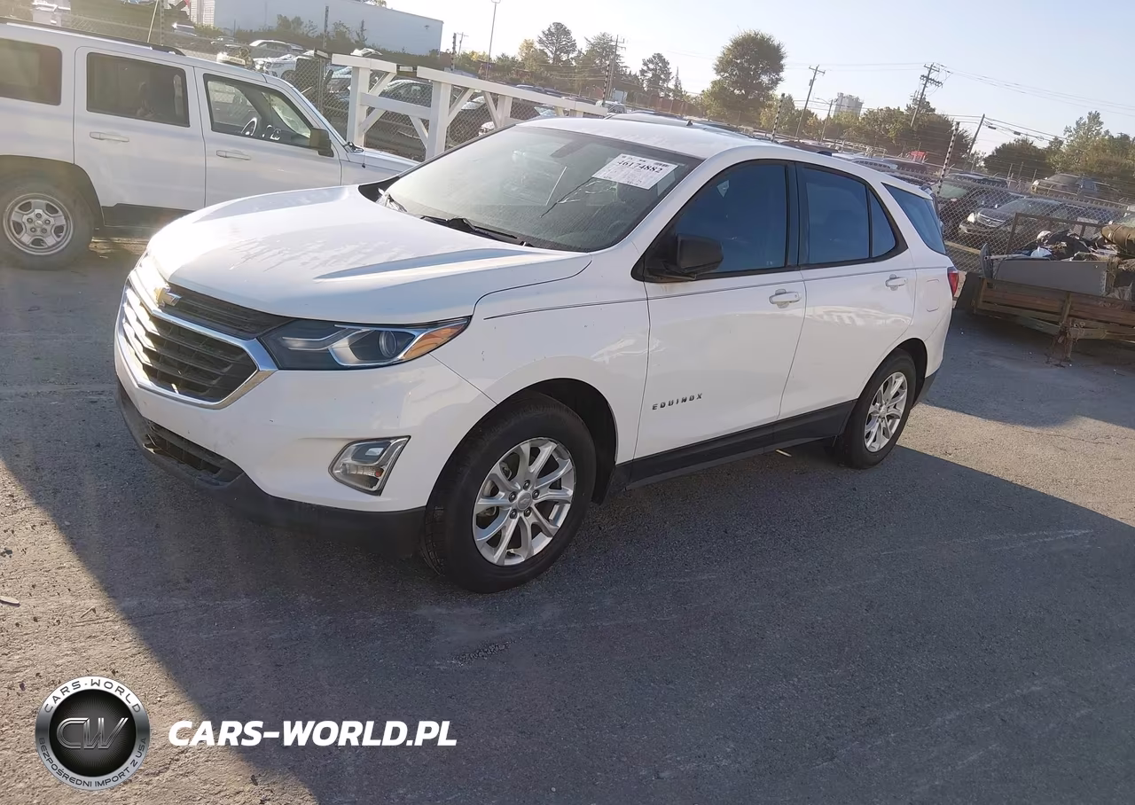 2018 Chevrolet Equinox Ls VIN:2GNAXREV4J6301394 - 2